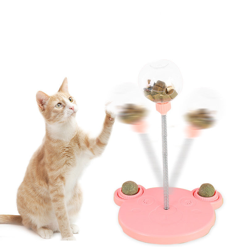 Leaking Treats Ball Pet Feeder Cat Toy