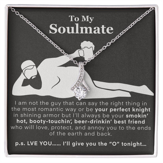 To My Soulmate - "Give O Tonight" Alluring Beauty Necklace