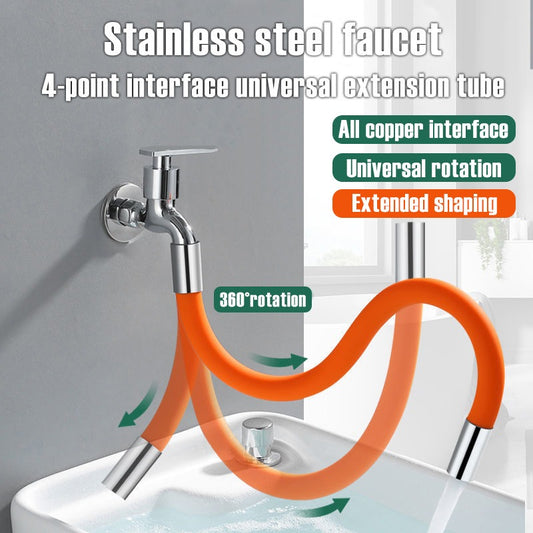 Universal Foaming Extension Tube - 360 Faucet Extender