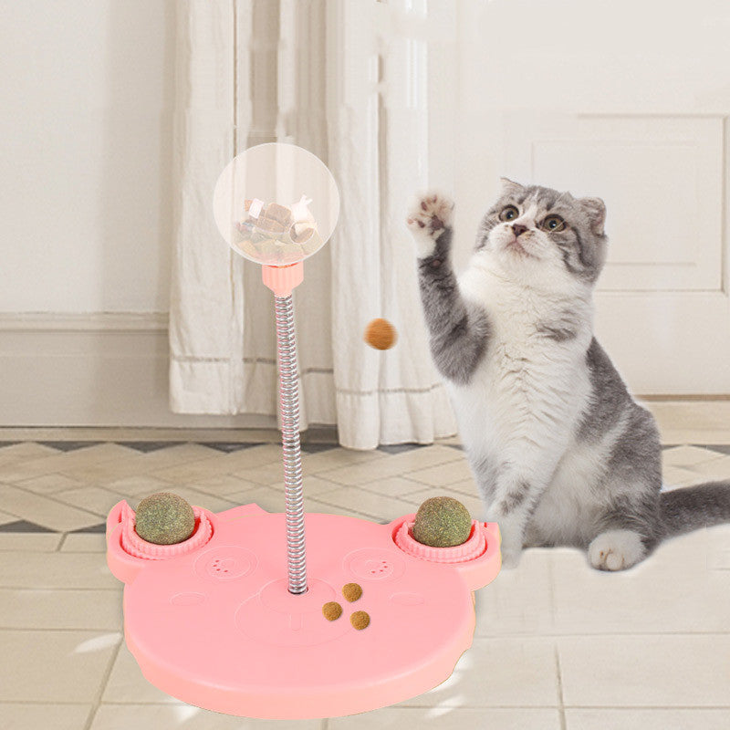 Leaking Treats Ball Pet Feeder Cat Toy