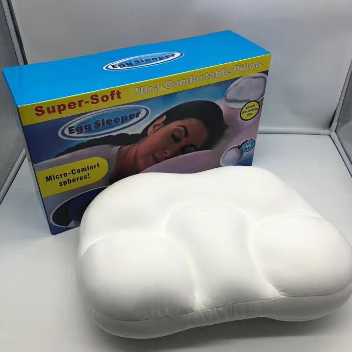 3D Well Sleep Foam Egg Sleeper Pillow To Sleep Better